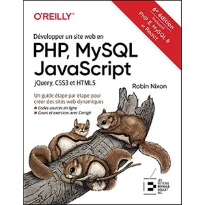 Robin Nixon - Développer un site web en PHP, MySQL JavaScript jQuery, CSS3 et HTML5: Un guide étape par étape pour créer des sites web dynamiques - Preis vom 15.06.2026 05:30:30 h Robin Nixon - Développer un site web en PHP, MySQL JavaScript jQuery, CSS3 et HTML5: Un guide étape par étape pour créer des sites web dynamiques - Preis vom 15.06.2026 05:30:30 h