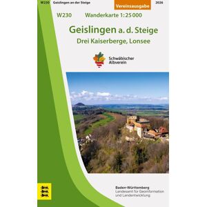 W230 Geislingen a. d. Steige - Drei Kaiserberge, Lonsee: Wanderkarte 1:25.000 (Karte des Schwäbischen Albvereins) - Preis vom 10.06.2026 05:35:22 h W230 Geislingen a. d. Steige - Drei Kaiserberge, Lonsee: Wanderkarte 1:25.000 (Karte des Schwäbischen Albvereins) - Preis vom 10.06.2026 05:35:22 h