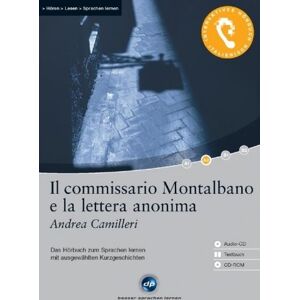 Andrea Camilleri - Il commissario Montalbano e la lettera anonima: Das Hörbuch zum Sprachen lernen mit ausgewählten Kurzgeschichten. Niveau A2: fortgeschrittene Anfänger - Preis vom 15.06.2026 05:30:30 h Andrea Camilleri - Il commissario Montalbano e la lettera anonima: Das Hörbuch zum Sprachen lernen mit ausgewählten Kurzgeschichten. Niveau A2: fortgeschrittene Anfänger - Preis vom 15.06.2026 05:30:30 h