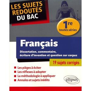 Marc Français, 1re toutes séries : dissertation, commentaire, écriture d'invention et questions sur corpus : 19 sujets corrigés - Preis vom 15.06.2026 05:30:30 h Marc Français, 1re toutes séries : dissertation, commentaire, écriture d'invention et questions sur corpus : 19 sujets corrigés - Preis vom 15.06.2026 05:30:30 h