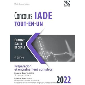 Lorson - Concours IADE, tout-en-un, 2022 : épreuve écrite et orale : préparation et entraînement complets - Preis vom 13.06.2026 05:28:29 h Lorson - Concours IADE, tout-en-un, 2022 : épreuve écrite et orale : préparation et entraînement complets - Preis vom 13.06.2026 05:28:29 h