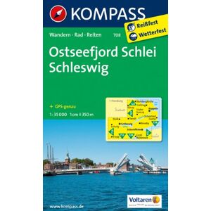 KOMPASS-Karten GmbH - Ostseefjord Schlei - Schleswig: Wanderkarte mit Radrouten. GPS-genau. 1:35000 (KOMPASS-Wanderkarten) - Preis vom 14.06.2026 05:24:48 h KOMPASS-Karten GmbH - Ostseefjord Schlei - Schleswig: Wanderkarte mit Radrouten. GPS-genau. 1:35000 (KOMPASS-Wanderkarten) - Preis vom 14.06.2026 05:24:48 h