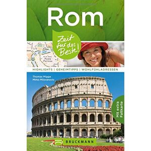 Thomas Migge - Reiseführer Rom: Zeit für das Beste: Highlights, Geheimtipps, Wohlfühladressen. Stadtführer mit Petersdom, Spanische Treppe, Kolosseum, Pantheon. Mit Karte zum herausnehmen. - Preis vom 14.06.2026 05:24:48 h Thomas Migge - Reiseführer Rom: Zeit für das Beste: Highlights, Geheimtipps, Wohlfühladressen. Stadtführer mit Petersdom, Spanische Treppe, Kolosseum, Pantheon. Mit Karte zum herausnehmen. - Preis vom 14.06.2026 05:24:48 h