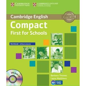 Barbara Thomas - Compact First for Schools Workbook without Answers with Audio CD - Preis vom 14.06.2026 05:24:48 h Barbara Thomas - Compact First for Schools Workbook without Answers with Audio CD - Preis vom 14.06.2026 05:24:48 h