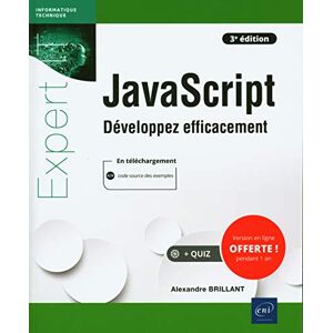alexandre brillant - JavaScript : développez efficacement - Preis vom 14.06.2026 05:24:48 h alexandre brillant - JavaScript : développez efficacement - Preis vom 14.06.2026 05:24:48 h