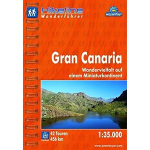 Esterbauer - Hikeline Wanderführer Gran Canaria. Wandervielfalt wie auf einem eigenen Kontinent. 1 : 35 000, 456 km, wasserfest, GPS Track zum Download - Preis vom 13.06.2026 05:28:29 h Esterbauer - Hikeline Wanderführer Gran Canaria. Wandervielfalt wie auf einem eigenen Kontinent. 1 : 35 000, 456 km, wasserfest, GPS Track zum Download - Preis vom 13.06.2026 05:28:29 h