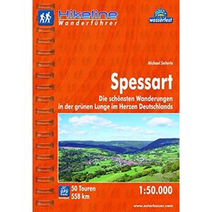 Michael Seiterle - Hikeline Wanderführer Spessart. Die schönsten Wanderungen in der grünen Lunge im Herzen Deutschlands. 1 : 50 000, 558 km, wasserfest, GPS-Tracks zum Download - Preis vom 16.06.2026 05:30:18 h Michael Seiterle - Hikeline Wanderführer Spessart. Die schönsten Wanderungen in der grünen Lunge im Herzen Deutschlands. 1 : 50 000, 558 km, wasserfest, GPS-Tracks zum Download - Preis vom 16.06.2026 05:30:18 h