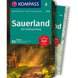Sylvia Behla - KOMPASS Wanderführer Sauerland mit Rothaarsteig, 50 Touren: mit Extra-Tourenkarte Maßstab GPX-Daten zum Download - Preis vom 14.06.2026 05:24:48 h Sylvia Behla - KOMPASS Wanderführer Sauerland mit Rothaarsteig, 50 Touren: mit Extra-Tourenkarte Maßstab GPX-Daten zum Download - Preis vom 14.06.2026 05:24:48 h