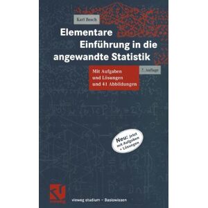 Bosch Elementare Einführung in die angewandte Statistik (vieweg studium; Basiswissen) - Preis vom 13.06.2026 05:28:29 h Bosch Elementare Einführung in die angewandte Statistik (vieweg studium; Basiswissen) - Preis vom 13.06.2026 05:28:29 h
