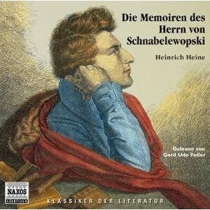 Heinrich Heine - Die Memoiren des Herrn Schnabelowopski, 1 Audio-CD - Preis vom 15.06.2026 05:30:30 h Heinrich Heine - Die Memoiren des Herrn Schnabelowopski, 1 Audio-CD - Preis vom 15.06.2026 05:30:30 h