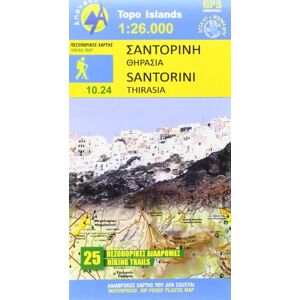 Santorini 1 : 26 000: Topografische Wanderkarte 10.24. Griechische Inseln - Ägäis, Kykladen (Topo Iles) - Preis vom 16.06.2026 05:30:18 h Santorini 1 : 26 000: Topografische Wanderkarte 10.24. Griechische Inseln - Ägäis, Kykladen (Topo Iles) - Preis vom 16.06.2026 05:30:18 h