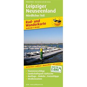 Leipziger Neuseenland Nördlicher Teil: Rad- und Wanderkarte mit Landschaftspark Goitzsche, Ausflugszielen, Einkehr- & Freizeittipps, Straßennamen. 1:50000 (Rad- und Wanderkarte/RuWK) - Preis vom 13.06.2026 05:28:29 h Leipziger Neuseenland Nördlicher Teil: Rad- und Wanderkarte mit Landschaftspark Goitzsche, Ausflugszielen, Einkehr- & Freizeittipps, Straßennamen. 1:50000 (Rad- und Wanderkarte/RuWK) - Preis vom 13.06.2026 05:28:29 h