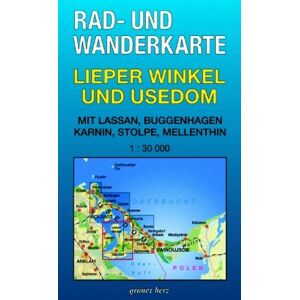 Lutz Gebhardt - Rad- und Wanderkarte Lieper Winkel und Usedom: Mit Lassan, Buggenhagen, Karnin, Stolpe, Mellenthin. Maßstab 1:30.000. - Preis vom 11.06.2026 05:43:19 h Lutz Gebhardt - Rad- und Wanderkarte Lieper Winkel und Usedom: Mit Lassan, Buggenhagen, Karnin, Stolpe, Mellenthin. Maßstab 1:30.000. - Preis vom 11.06.2026 05:43:19 h