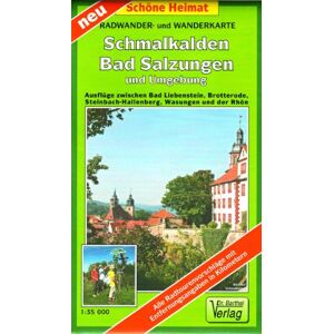 Schmalkalden, Bad Salzungen und Umgebung 1 : 35 000 Radwander- und Wanderkarte: Ausflüge zwischen Bad Liebenstein, Brotterode,Steinbach-Hallenberg, ... und der Rhön - in wetterfester Klarsichthülle - Preis vom 15.06.2026 05:30:30 h Schmalkalden, Bad Salzungen und Umgebung 1 : 35 000 Radwander- und Wanderkarte: Ausflüge zwischen Bad Liebenstein, Brotterode,Steinbach-Hallenberg, ... und der Rhön - in wetterfester Klarsichthülle - Preis vom 15.06.2026 05:30:30 h