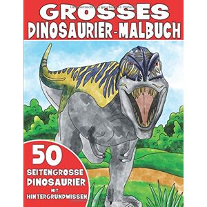 King Coloring - DAS GROSSE DINOSAURIER-MALBUCH: Dinosauriermalbuch für Kinder mit Hintergrundwissen - Preis vom 16.06.2026 05:30:18 h King Coloring - DAS GROSSE DINOSAURIER-MALBUCH: Dinosauriermalbuch für Kinder mit Hintergrundwissen - Preis vom 16.06.2026 05:30:18 h