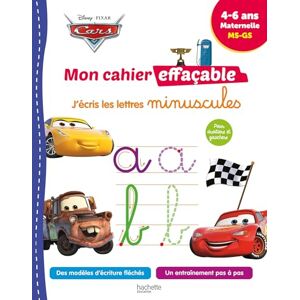 Pixar - Cars : mon cahier effaçable, j'écris les lettres minuscules : 4-6 ans, maternelle, MS, GS - Preis vom 14.06.2026 05:24:48 h Pixar - Cars : mon cahier effaçable, j'écris les lettres minuscules : 4-6 ans, maternelle, MS, GS - Preis vom 14.06.2026 05:24:48 h