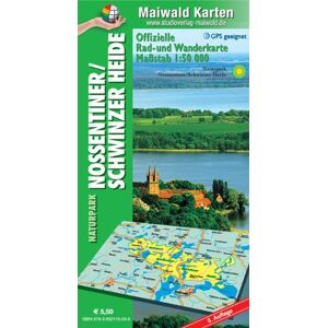 Maiwald, Detlef sen. u. Björn jr. - Nossentiner/Schwinzer Heide = Offizielle Rad- u. Wanderkarte Naturpark Nossentiner/Schwinzer Heide: Maßstab 1:50.000 - GPS geeignet - Kartennetz: Gaus-Krüger-Projektion auf WGS 84 - Preis vom 11.06.2026 05:43:19 h Maiwald, Detlef sen. u. Björn jr. - Nossentiner/Schwinzer Heide = Offizielle Rad- u. Wanderkarte Naturpark Nossentiner/Schwinzer Heide: Maßstab 1:50.000 - GPS geeignet - Kartennetz: Gaus-Krüger-Projektion auf WGS 84 - Preis vom 11.06.2026 05:43:19 h