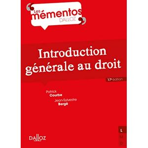 Jean-Sylvestre Bergé - Introduction générale au droit - Preis vom 14.06.2026 05:24:48 h Jean-Sylvestre Bergé - Introduction générale au droit - Preis vom 14.06.2026 05:24:48 h