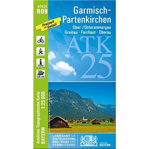 Landesamt für Digitalisierung, Breitband und Vermessung, Bayern - ATK25-R09 Garmisch-Partenkirchen (Amtliche Topographische Karte 1:25000): Ober-/Unterammergau, Grainau, Farchant, Oberau (ATK25 Amtliche Topographische Karte 1:25000 Bayern) - Preis vom 12. Landesamt für Digitalisierung, Breitband und Vermessung, Bayern - ATK25-R09 Garmisch-Partenkirchen (Amtliche Topographische Karte 1:25000): Ober-/Unterammergau, Grainau, Farchant, Oberau (ATK25 Amtliche Topographische Karte 1:25000 Bayern) - Preis vom 12.