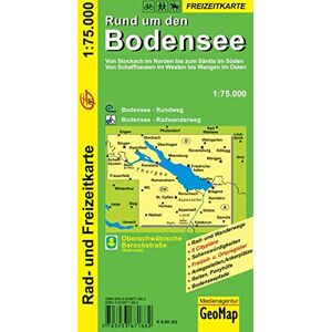 GeoMap - Rund um den Bodensee 1 : 75 000. Rad- und Freizeitkarte (Geo Map) - Preis vom 16.06.2026 05:30:18 h GeoMap - Rund um den Bodensee 1 : 75 000. Rad- und Freizeitkarte (Geo Map) - Preis vom 16.06.2026 05:30:18 h