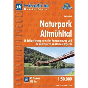 Esterbauer - Hikeline Wanderführer Naturpark Altmühltal. 18 Schlaufenwege um den Panoramaweg und 22 Rundtouren im Herzen Bayerns, 1:50.000, 540 km, GPS-Tracks zum Download - Preis vom 11.06.2026 05:43:19 h Esterbauer - Hikeline Wanderführer Naturpark Altmühltal. 18 Schlaufenwege um den Panoramaweg und 22 Rundtouren im Herzen Bayerns, 1:50.000, 540 km, GPS-Tracks zum Download - Preis vom 11.06.2026 05:43:19 h