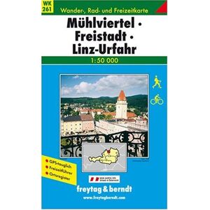 Freytag-Berndt und Artaria KG - Freytag Berndt Wanderkarten, WK 261, Mühlviertel, Freistadt, Linz/Urfahr, GPS - Maßstab 1:50 000 - Preis vom 13.06.2026 05:28:29 h Freytag-Berndt und Artaria KG - Freytag Berndt Wanderkarten, WK 261, Mühlviertel, Freistadt, Linz/Urfahr, GPS - Maßstab 1:50 000 - Preis vom 13.06.2026 05:28:29 h