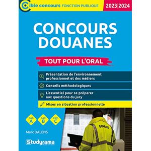 Marc Concours douanes : agent de constatation des douanes, contrôleur des douanes, inspecteur des douanes, branches contrôle des opérations commerciales, administration générale et surveillance : tout pour l'oral, cat. A, cat. B, cat. C, 2023-2024 - Marc Concours douanes : agent de constatation des douanes, contrôleur des douanes, inspecteur des douanes, branches contrôle des opérations commerciales, administration générale et surveillance : tout pour l'oral, cat. A, cat. B, cat. C, 2023-2024 -
