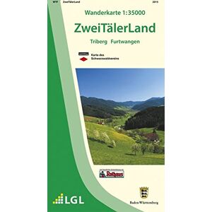 LGL - ZweiTälerLand: Triberg Furtwangen (Karte des Schwarzwaldvereins) - Preis vom 15.06.2026 05:30:30 h LGL - ZweiTälerLand: Triberg Furtwangen (Karte des Schwarzwaldvereins) - Preis vom 15.06.2026 05:30:30 h
