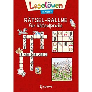 Christiane Wittenburg - Leselöwen Rätsel-Rallye für Leseprofis - 2. Klasse (Rot): Rätsel-Spaß zum Lesen- und Schreibenlernen für Kinder ab 7 Jahren (Leselöwen Rätselwelt) - Preis vom 14.06.2026 05:24:48 h Christiane Wittenburg - Leselöwen Rätsel-Rallye für Leseprofis - 2. Klasse (Rot): Rätsel-Spaß zum Lesen- und Schreibenlernen für Kinder ab 7 Jahren (Leselöwen Rätselwelt) - Preis vom 14.06.2026 05:24:48 h
