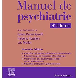 Julien-Daniel Guelfi - Manuel de psychiatrie - Preis vom 15.06.2026 05:30:30 h Julien-Daniel Guelfi - Manuel de psychiatrie - Preis vom 15.06.2026 05:30:30 h
