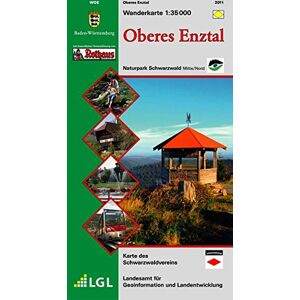 LGL - Wanderkarte Oberes Enztal: 1:35000 (Karte des Schwarzwaldvereins) - Preis vom 15.06.2026 05:30:30 h LGL - Wanderkarte Oberes Enztal: 1:35000 (Karte des Schwarzwaldvereins) - Preis vom 15.06.2026 05:30:30 h