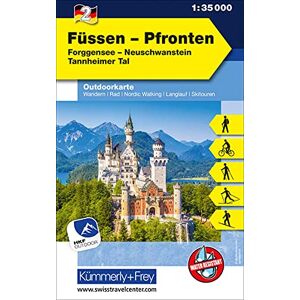 Hallwag Kümmerly+Frey AG - Füssen - Pfronten Nr. 02 Outdoorkarte Deutschland 1:35 000: Free Download mit HKF Outdoor App (Kümmerly+Frey Outdoorkarten Deutschland) - Preis vom 12.06.2026 05:40:31 h Hallwag Kümmerly+Frey AG - Füssen - Pfronten Nr. 02 Outdoorkarte Deutschland 1:35 000: Free Download mit HKF Outdoor App (Kümmerly+Frey Outdoorkarten Deutschland) - Preis vom 12.06.2026 05:40:31 h