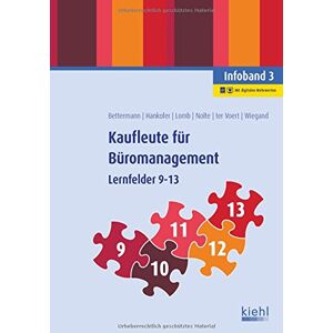 Verena Bettermann - Kaufleute für Büromanagement - Infoband 3: Lernfelder 9-13 - Preis vom 14.06.2026 05:24:48 h Verena Bettermann - Kaufleute für Büromanagement - Infoband 3: Lernfelder 9-13 - Preis vom 14.06.2026 05:24:48 h