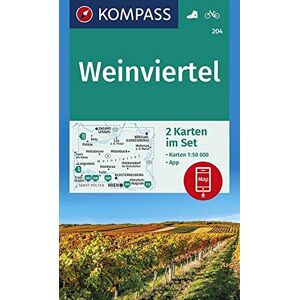 KOMPASS-Karten GmbH - Weinviertel: 2 Wanderkarten 1:50000 im Set inklusive Karte zur offline Verwendung in der KOMPASS-App. Fahrradfahren. (KOMPASS-Wanderkarten, Band 204) - Preis vom 13.06.2026 05:28:29 h KOMPASS-Karten GmbH - Weinviertel: 2 Wanderkarten 1:50000 im Set inklusive Karte zur offline Verwendung in der KOMPASS-App. Fahrradfahren. (KOMPASS-Wanderkarten, Band 204) - Preis vom 13.06.2026 05:28:29 h