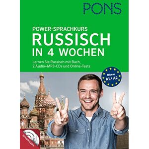PONS Power-Sprachkurs Russisch: Lernen Sie Russisch mit Buch, 2 Audio+MP3-CDs und Online-Tests - Preis vom 16.06.2026 05:30:18 h PONS Power-Sprachkurs Russisch: Lernen Sie Russisch mit Buch, 2 Audio+MP3-CDs und Online-Tests - Preis vom 16.06.2026 05:30:18 h