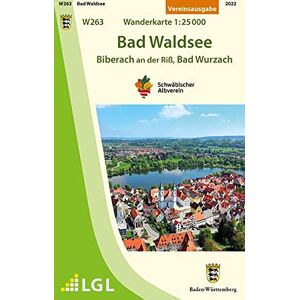 Schwäbischer Albverein e.V. - W263 Bad Waldsee - Biberach an der Riß, Bad Wurzach: Wanderkarte 1:25.000 (Wanderkarten 1:25 000, W263) - Preis vom 16.06.2026 05:30:18 h Schwäbischer Albverein e.V. - W263 Bad Waldsee - Biberach an der Riß, Bad Wurzach: Wanderkarte 1:25.000 (Wanderkarten 1:25 000, W263) - Preis vom 16.06.2026 05:30:18 h