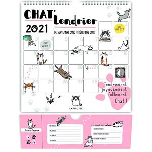 Chat'lendrier 2021 : de septembre 2020 à décembre 2021 - Preis vom 12.06.2026 05:40:31 h Chat'lendrier 2021 : de septembre 2020 à décembre 2021 - Preis vom 12.06.2026 05:40:31 h