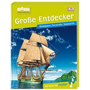 memo Wissen entdecken. Große Entdecker: Kompass, Fernrohr, Seekarte. Das Buch mit Poster! - Preis vom 14.06.2026 05:24:48 h memo Wissen entdecken. Große Entdecker: Kompass, Fernrohr, Seekarte. Das Buch mit Poster! - Preis vom 14.06.2026 05:24:48 h