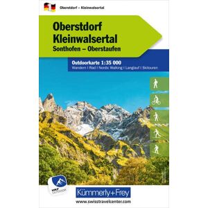 Hallwag Kümmerly+Frey AG - Oberstdorf Kleinwalsertal Nr. 01 Outdoorkarte Deutschland 1:35 000: Sonthofen, Oberstaufen, free Download mit HKF Outdoor App (Kümmerly+Frey Outdoorkarten Deutschland) - Preis vom 15.06.2026 05:30:30 h Hallwag Kümmerly+Frey AG - Oberstdorf Kleinwalsertal Nr. 01 Outdoorkarte Deutschland 1:35 000: Sonthofen, Oberstaufen, free Download mit HKF Outdoor App (Kümmerly+Frey Outdoorkarten Deutschland) - Preis vom 15.06.2026 05:30:30 h