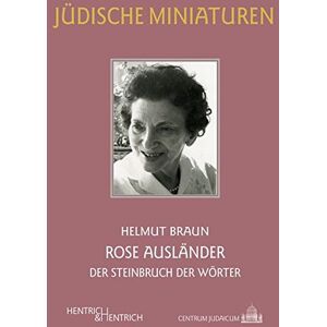 Braun Rose Ausländer: Der Steinbruch der Wörter (Jüdische Miniaturen / Herausgegeben von Hermann Simon) - Preis vom 13.06.2026 05:28:29 h Braun Rose Ausländer: Der Steinbruch der Wörter (Jüdische Miniaturen / Herausgegeben von Hermann Simon) - Preis vom 13.06.2026 05:28:29 h