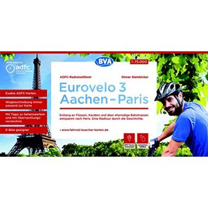 Otmar Steinbicker - ADFC-Radreiseführer Eurovelo 3 Aachen - Paris, 1:75.000, wetter- und reißfest, GPS-Tracks zum Download, E-Bike geeignet: Entlang an Flüssen, Kanälen ... durch die Geschichte. (ADFC Radführer) - Preis vom 16.06.2026 05:30:18 h Otmar Steinbicker - ADFC-Radreiseführer Eurovelo 3 Aachen - Paris, 1:75.000, wetter- und reißfest, GPS-Tracks zum Download, E-Bike geeignet: Entlang an Flüssen, Kanälen ... durch die Geschichte. (ADFC Radführer) - Preis vom 16.06.2026 05:30:18 h