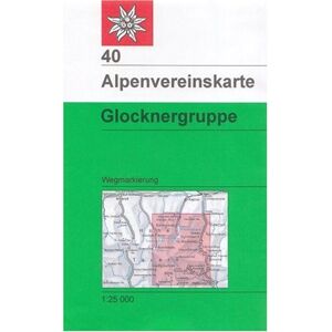 Deutscher Alpenverein - DAV Alpenvereinskarte 40 Glocknergruppe 1 : 25 000 Wegmarkierung: Topographische Karte - Preis vom 14.06.2026 05:24:48 h Deutscher Alpenverein - DAV Alpenvereinskarte 40 Glocknergruppe 1 : 25 000 Wegmarkierung: Topographische Karte - Preis vom 14.06.2026 05:24:48 h