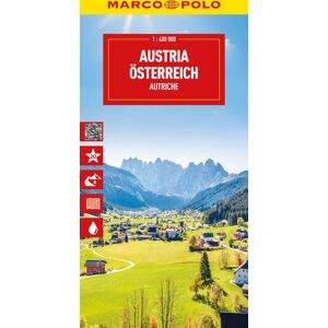 Marco Polo - MARCO POLO Reisekarte Österreich 1:400.000: Straßenkarte und Autokarte mit sehenswerten Strecken, Highlights und digitaler Erweiterung (Marco Polo Maps) - Preis vom 15.06.2026 05:30:30 h Marco Polo - MARCO POLO Reisekarte Österreich 1:400.000: Straßenkarte und Autokarte mit sehenswerten Strecken, Highlights und digitaler Erweiterung (Marco Polo Maps) - Preis vom 15.06.2026 05:30:30 h