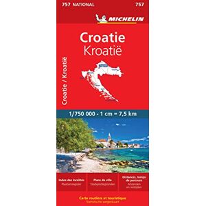 CROATIE KROATIË 11757 (Nationale kaarten Michelin) - Preis vom 16.06.2026 05:30:18 h CROATIE KROATIË 11757 (Nationale kaarten Michelin) - Preis vom 16.06.2026 05:30:18 h