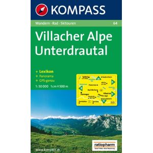 Villacher Alpe, Unterdrautal: Wanderkarte mit Kurzführer, Panorama, Radwegen und Skitouren. GPS-genau. 1:50.000 - Preis vom 12.06.2026 05:40:31 h Villacher Alpe, Unterdrautal: Wanderkarte mit Kurzführer, Panorama, Radwegen und Skitouren. GPS-genau. 1:50.000 - Preis vom 12.06.2026 05:40:31 h