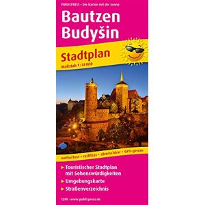 Bautzen, Budyšin: Touristischer Stadtplan mit Sehenswürdigkeiten und Straßenverzeichnis. 1 : 14 000 (Stadtplan / SP) - Preis vom 13.06.2026 05:28:29 h Bautzen, Budyšin: Touristischer Stadtplan mit Sehenswürdigkeiten und Straßenverzeichnis. 1 : 14 000 (Stadtplan / SP) - Preis vom 13.06.2026 05:28:29 h