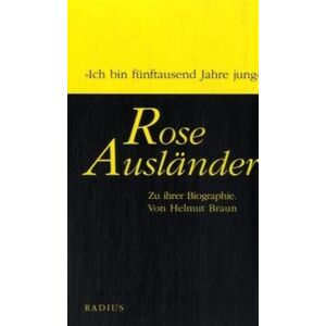 Braun Rose Ausländer: Zu ihrer Biographie - Preis vom 15.06.2026 05:30:30 h Braun Rose Ausländer: Zu ihrer Biographie - Preis vom 15.06.2026 05:30:30 h