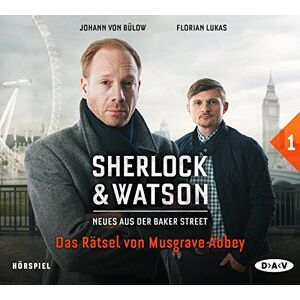 Viviane Koppelmann - Sherlock & Watson - Neues aus der Baker Street: Das Rätsel von Musgrave Abbey (Fall 1): Hörspiel mit Johann von Bülow, Florian Lukas u.v.a. (1 CD) - Preis vom 16.06.2026 05:30:18 h Viviane Koppelmann - Sherlock & Watson - Neues aus der Baker Street: Das Rätsel von Musgrave Abbey (Fall 1): Hörspiel mit Johann von Bülow, Florian Lukas u.v.a. (1 CD) - Preis vom 16.06.2026 05:30:18 h