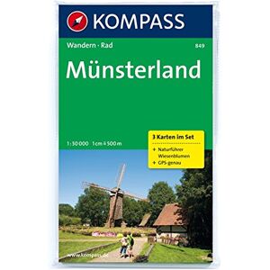 KOMPASS-Karten GmbH - Münsterland: Wanderkarten-Set mit Radrouten und Naturführer. GPS-genau. 1:50000 (KOMPASS-Wanderkarten, Band 849) - Preis vom 15.06.2026 05:30:30 h KOMPASS-Karten GmbH - Münsterland: Wanderkarten-Set mit Radrouten und Naturführer. GPS-genau. 1:50000 (KOMPASS-Wanderkarten, Band 849) - Preis vom 15.06.2026 05:30:30 h