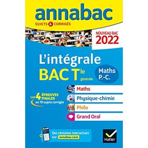 Hervé Kazmierczak - L'intégrale bac terminale générale maths, physique chimie, philo, grand oral : sujets & corrigés : nouveau bac 2022 - Preis vom 15.06.2026 05:30:30 h Hervé Kazmierczak - L'intégrale bac terminale générale maths, physique chimie, philo, grand oral : sujets & corrigés : nouveau bac 2022 - Preis vom 15.06.2026 05:30:30 h